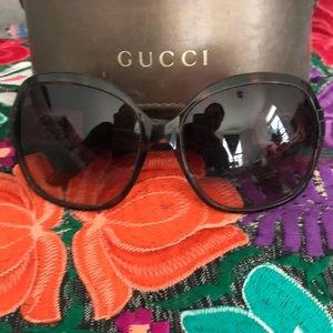 Gucci tortoise sunglasses